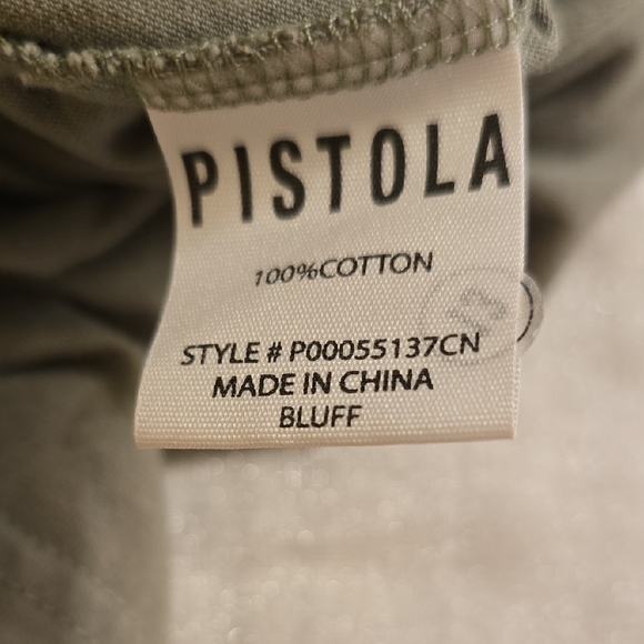 Pistola Cotton Olive Short Sleeve Tee - Picture 8 of 14